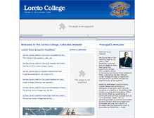 Tablet Screenshot of loretocollege.org.uk